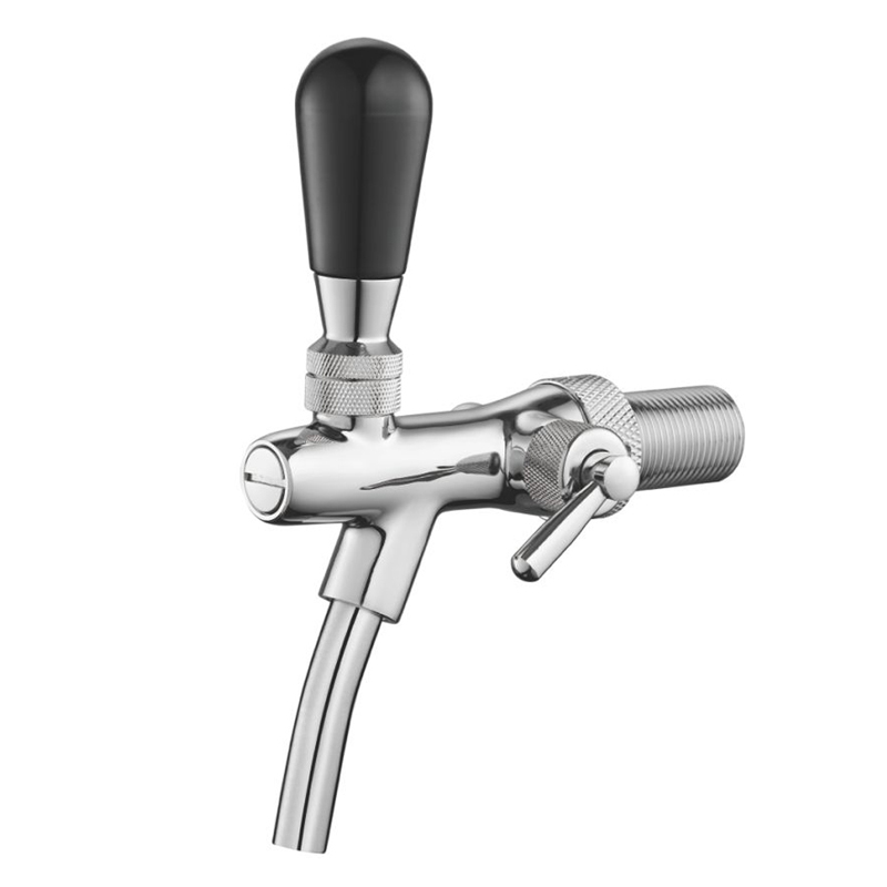 adjustable tap chrome silver